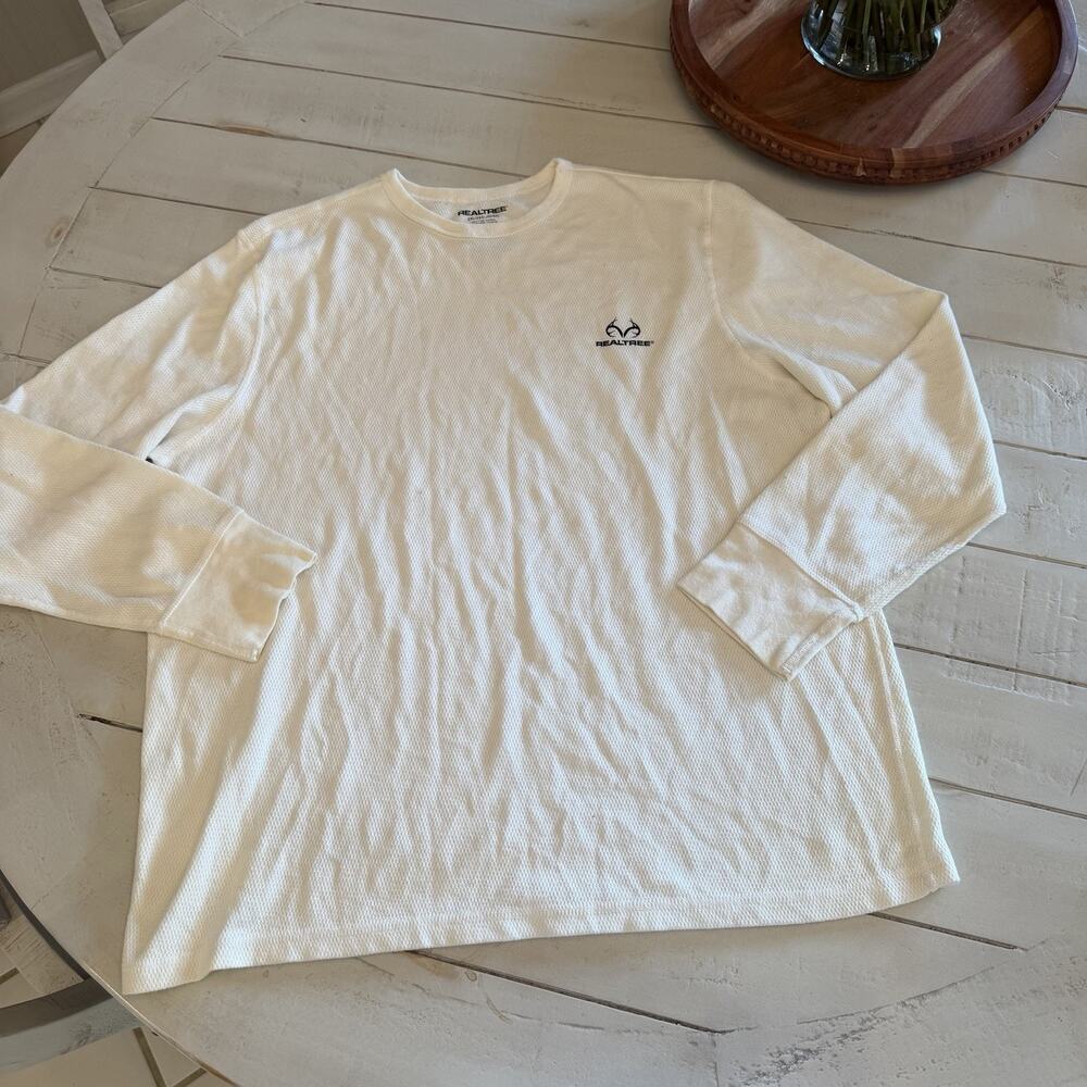 Real Tree Long Sleeve Thermal Shirt Size 2xl